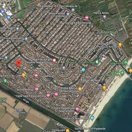 Lindo Apartamento Con Vistas Al Puerto Mistral Empuriabrava Eksteriør bilde